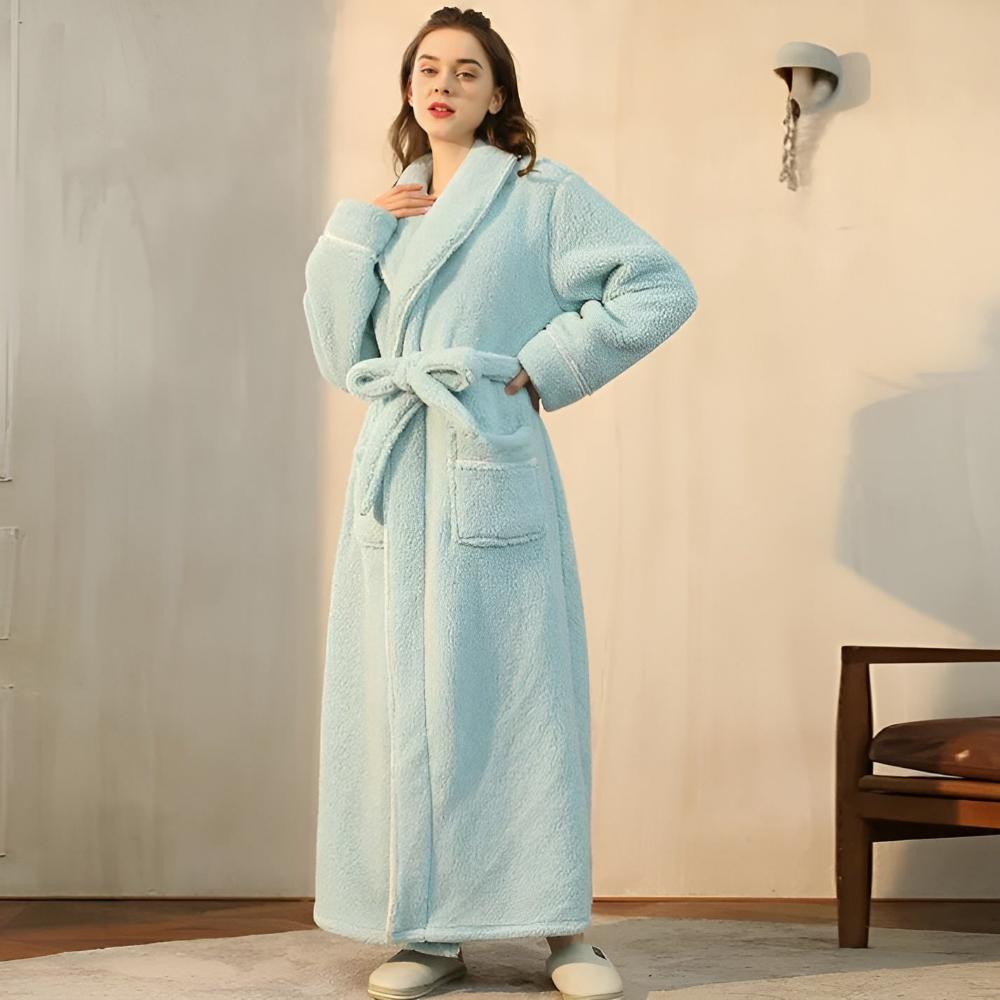 Peignoir sherpa confort