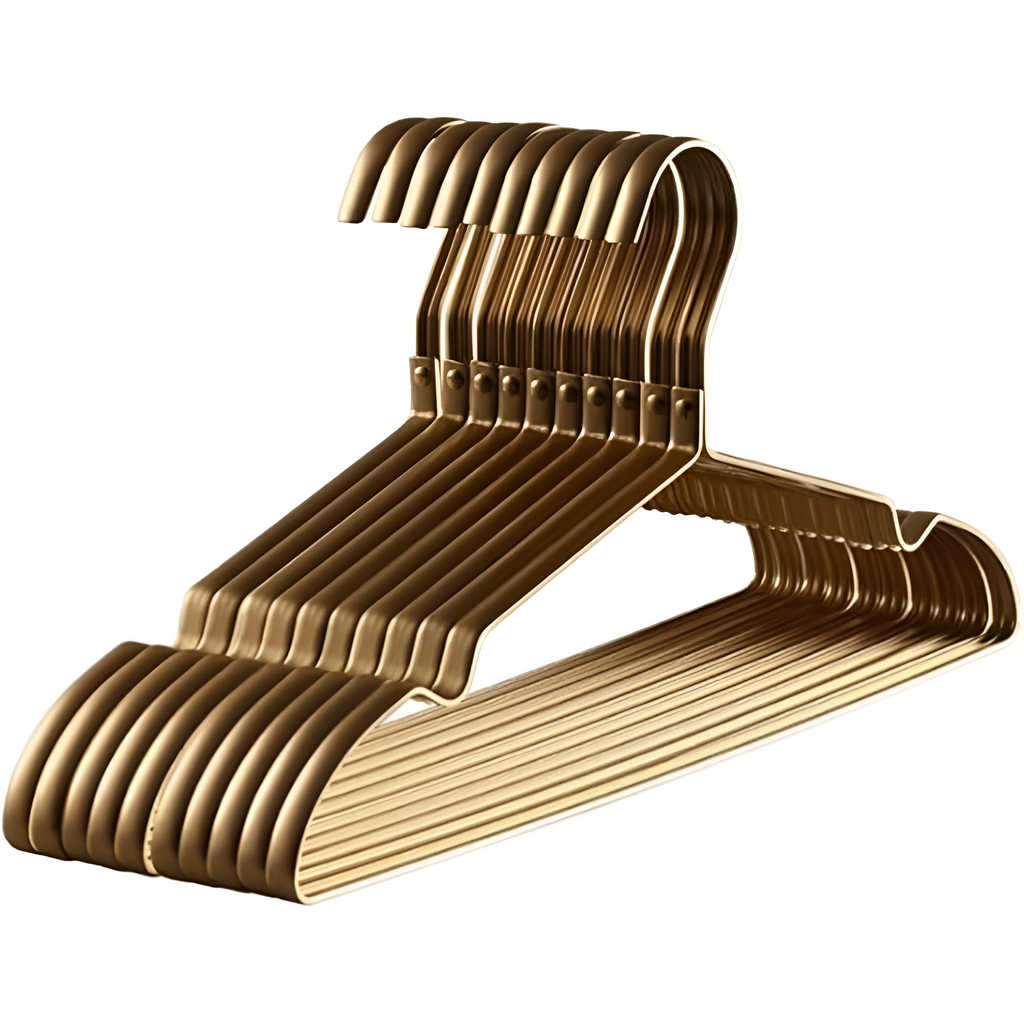 Cintres antidérapants en aluminium