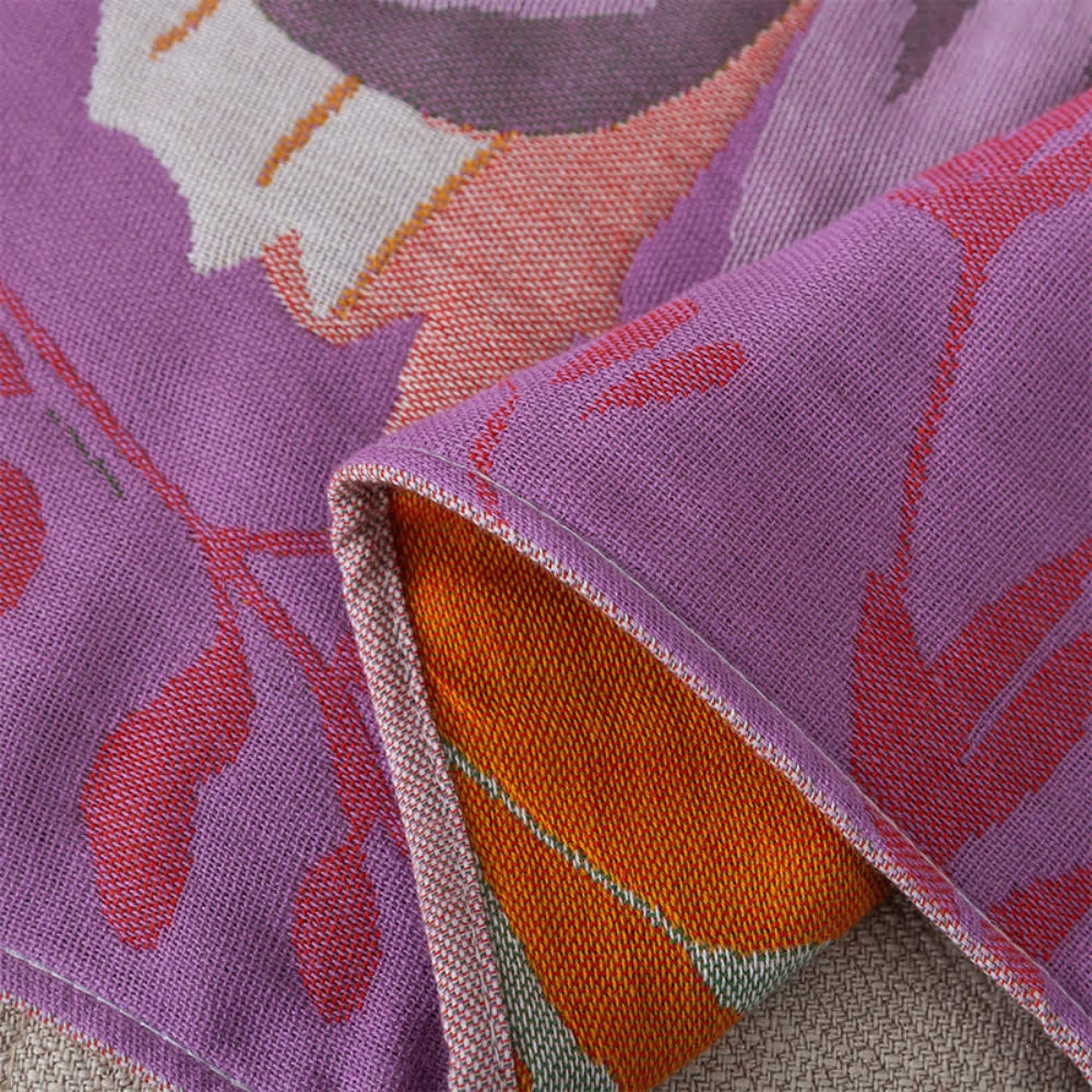 Serviette en gaze de coton Lavender Dreams