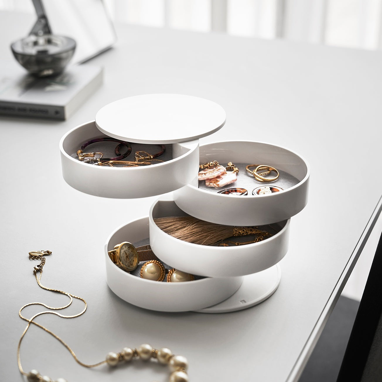 Boîte À Bijoux Ronde