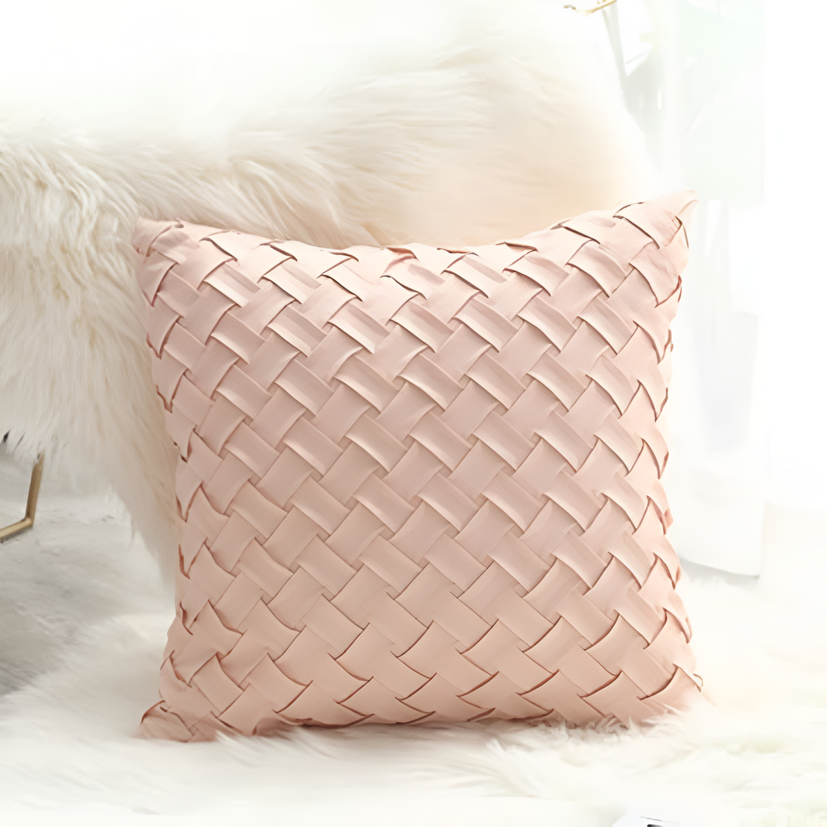 Housses de coussin tissées premium