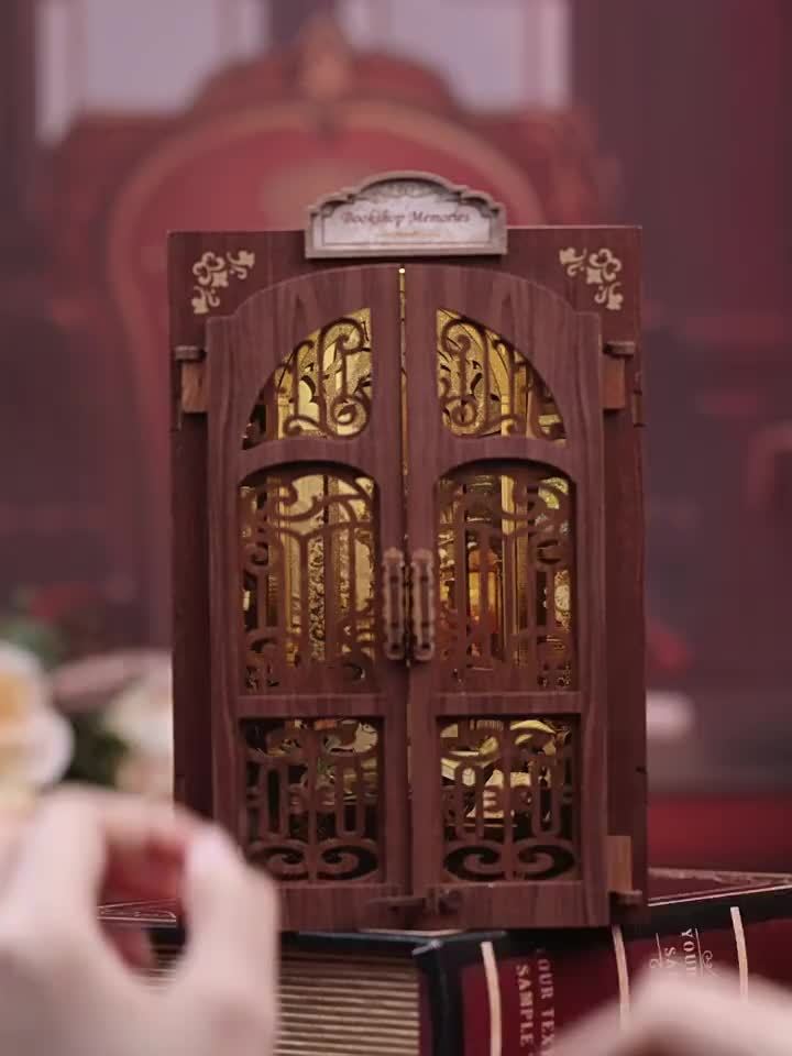 Kit bois 3D librairie miniature