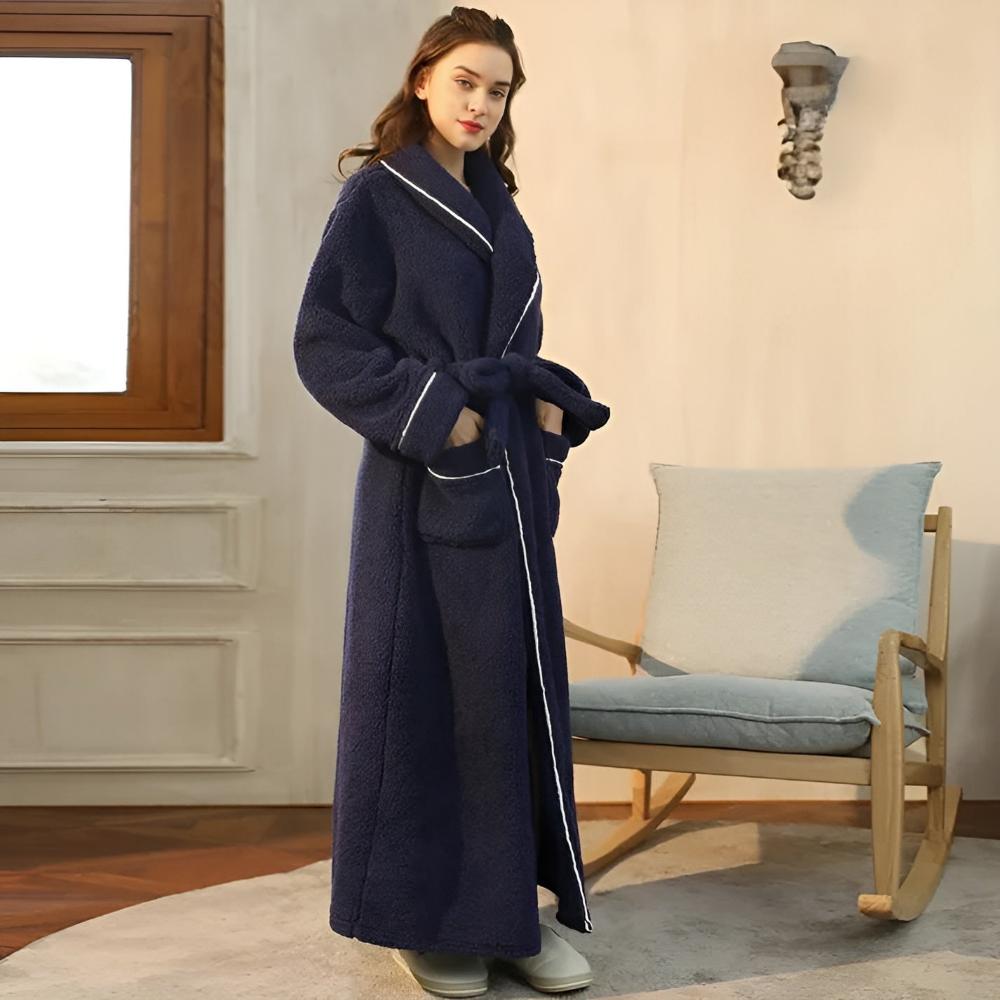 Peignoir sherpa confort