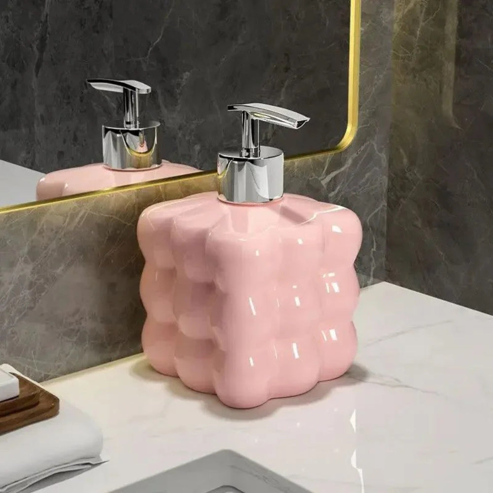 Distributeur de savon en céramique Puff Bubble