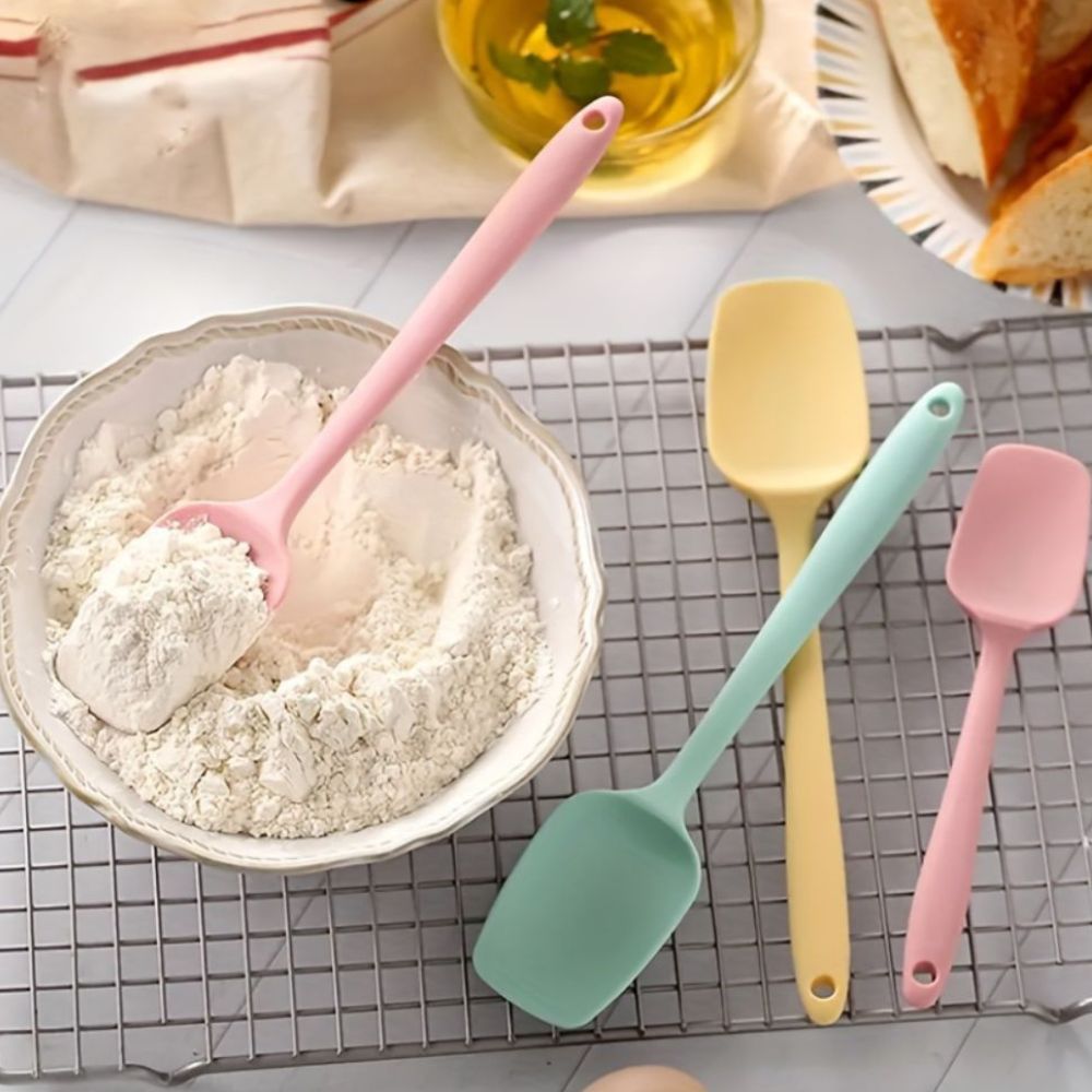 Set de spatules en silicone souple | 6 pièces