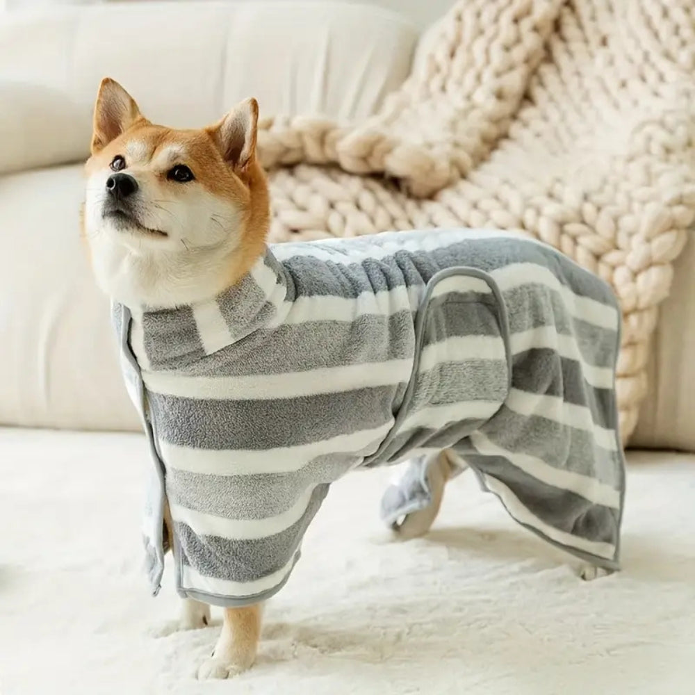Peignoir de séchage Gentle Touch pour chien