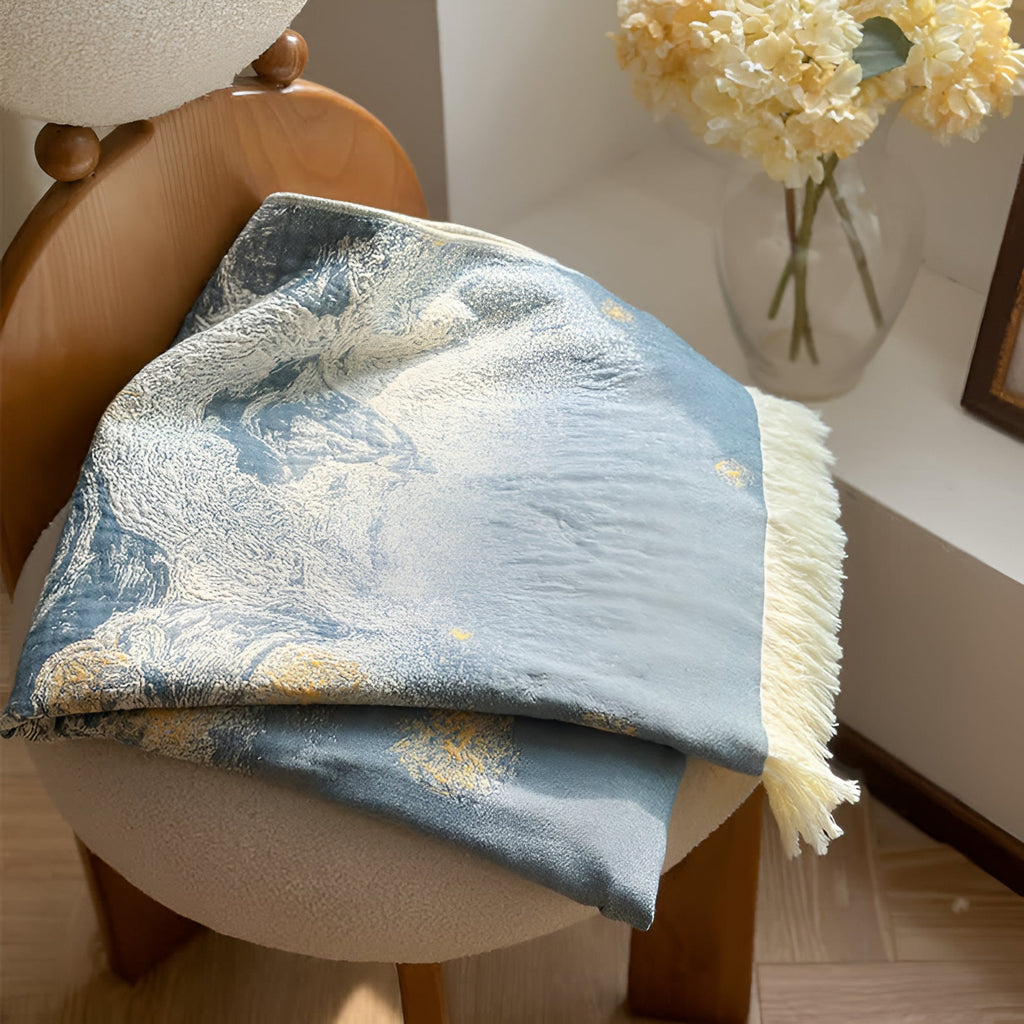 Serviette en coton Midnight Swirls