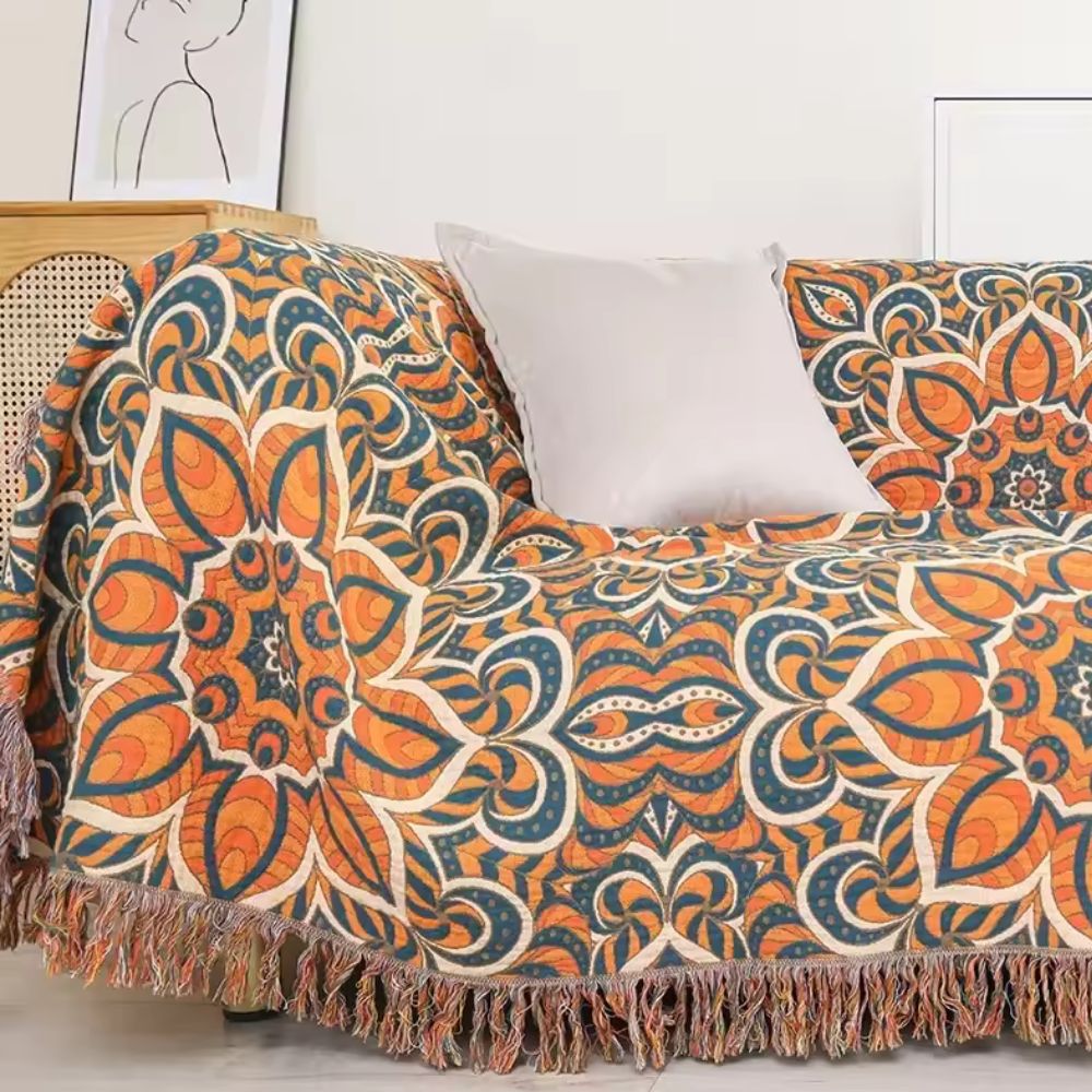 Plaid en coton Sienna Sun