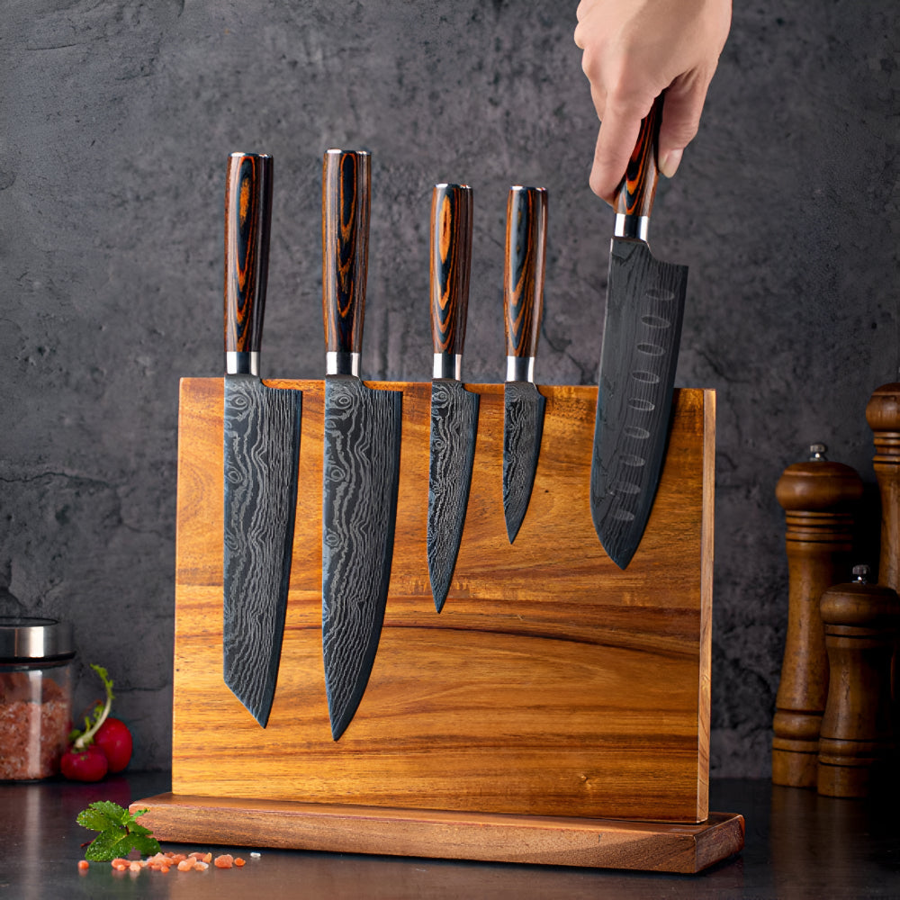 Porte-couteaux magnétique Lignum