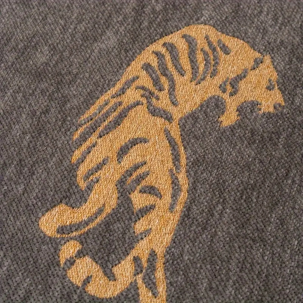 Housse de canapé en chenille Safari Tiger