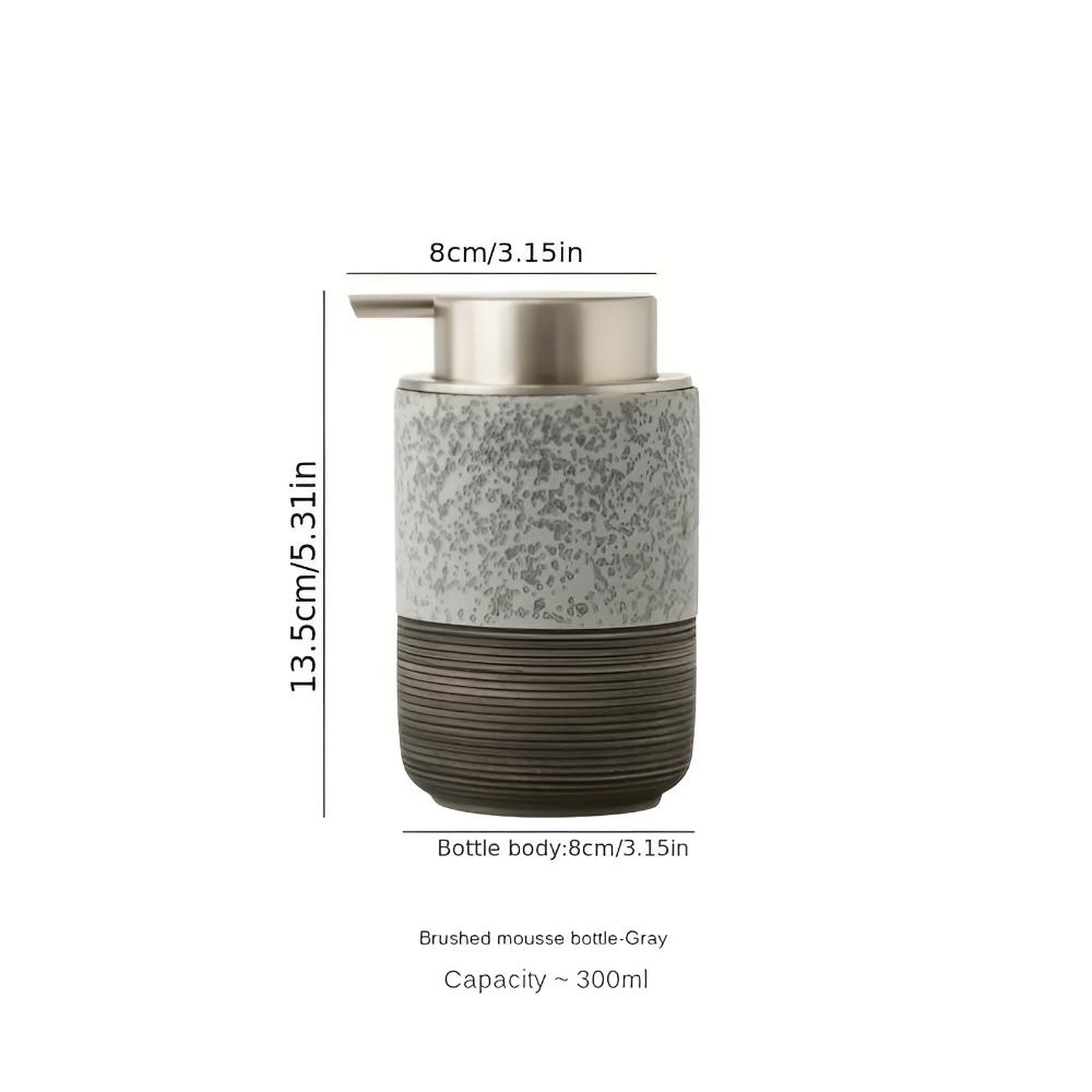 Distributeur de savon en céramique minimaliste