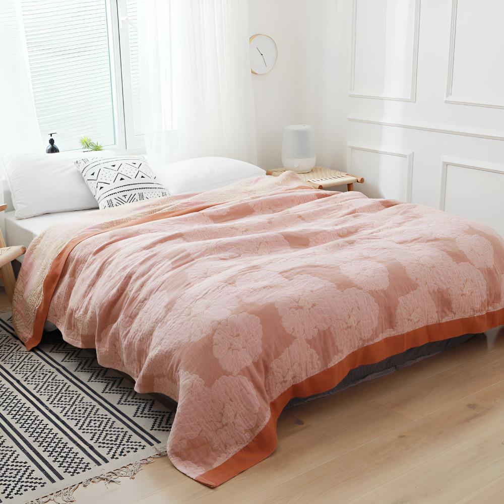 Plaid en coton Botanical Bliss