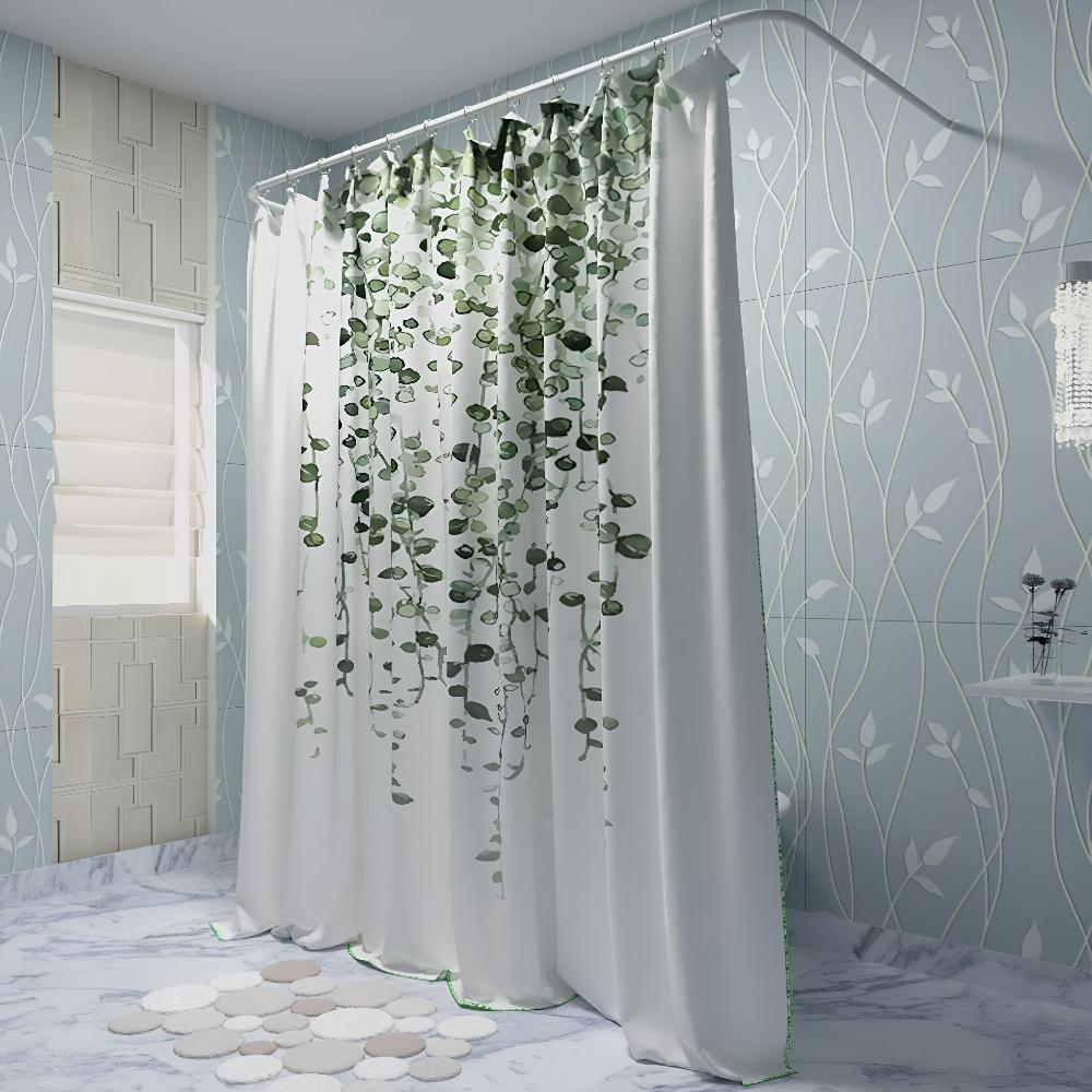 Rideau de douche lierre