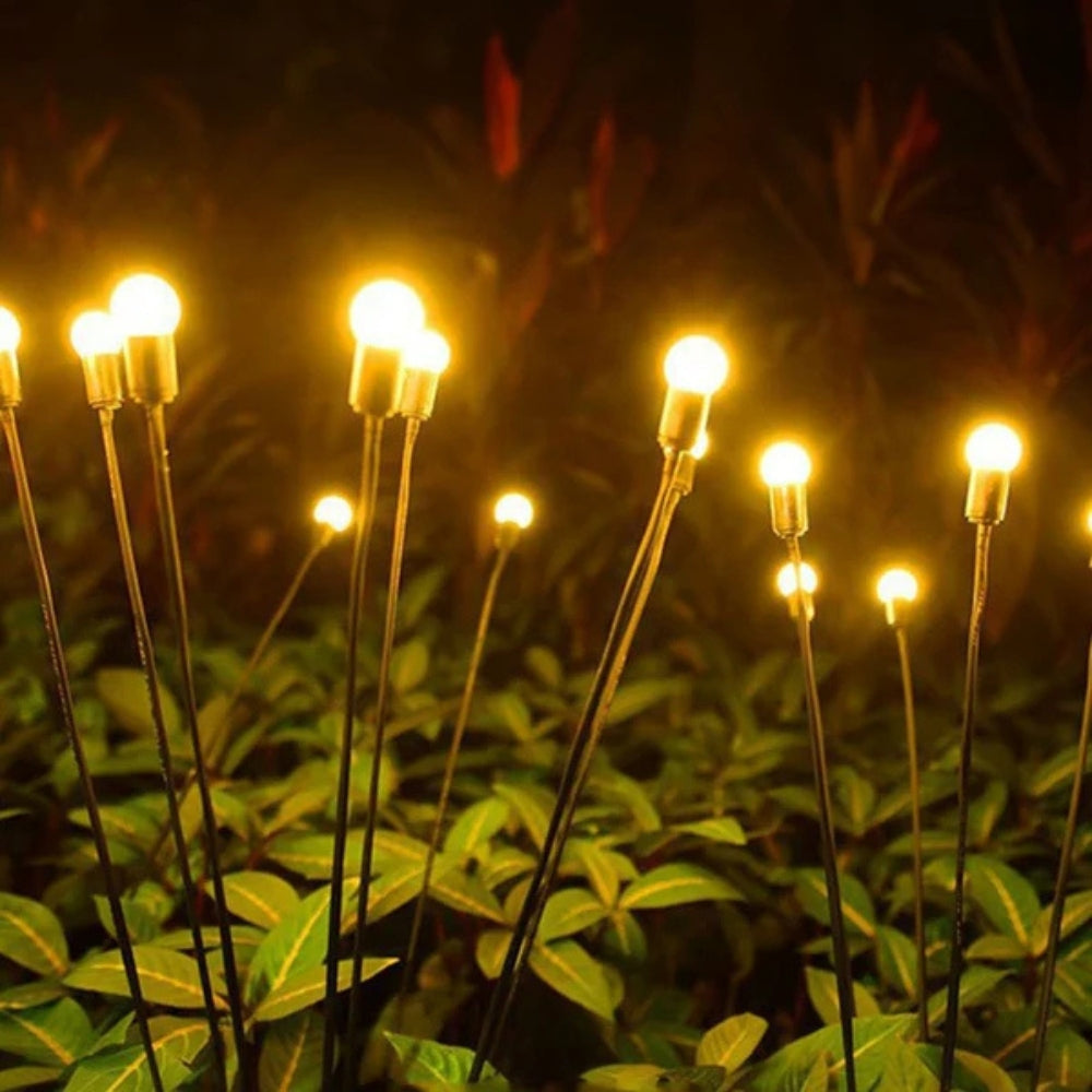 Lampes de jardin solaires lucioles – Warm