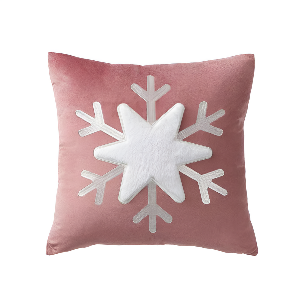 Taie d'oreiller flocon de neige