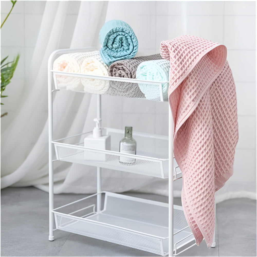 Serviette douce en nid d'abeille