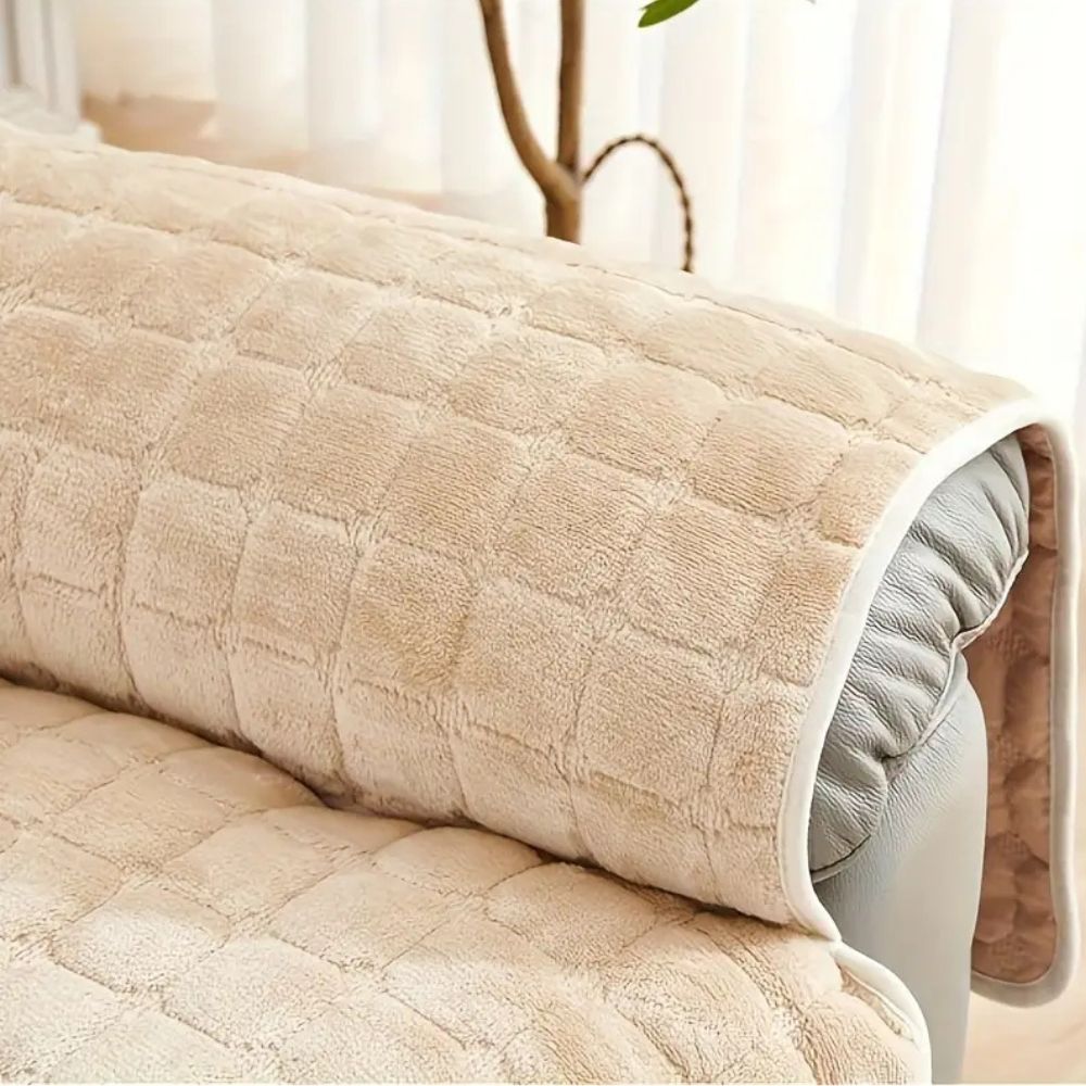 Housse de fauteuil relax Velvet Grid