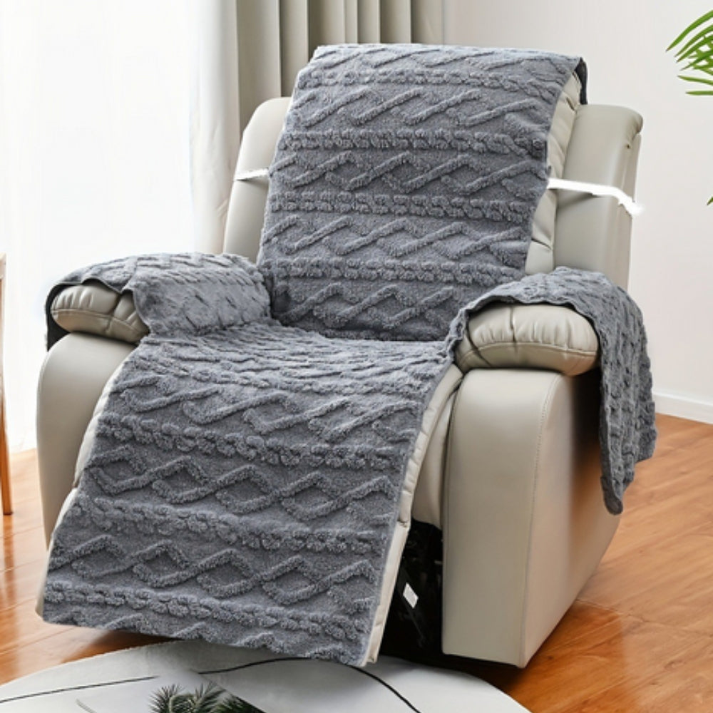 Housse de fauteuil relax à losanges