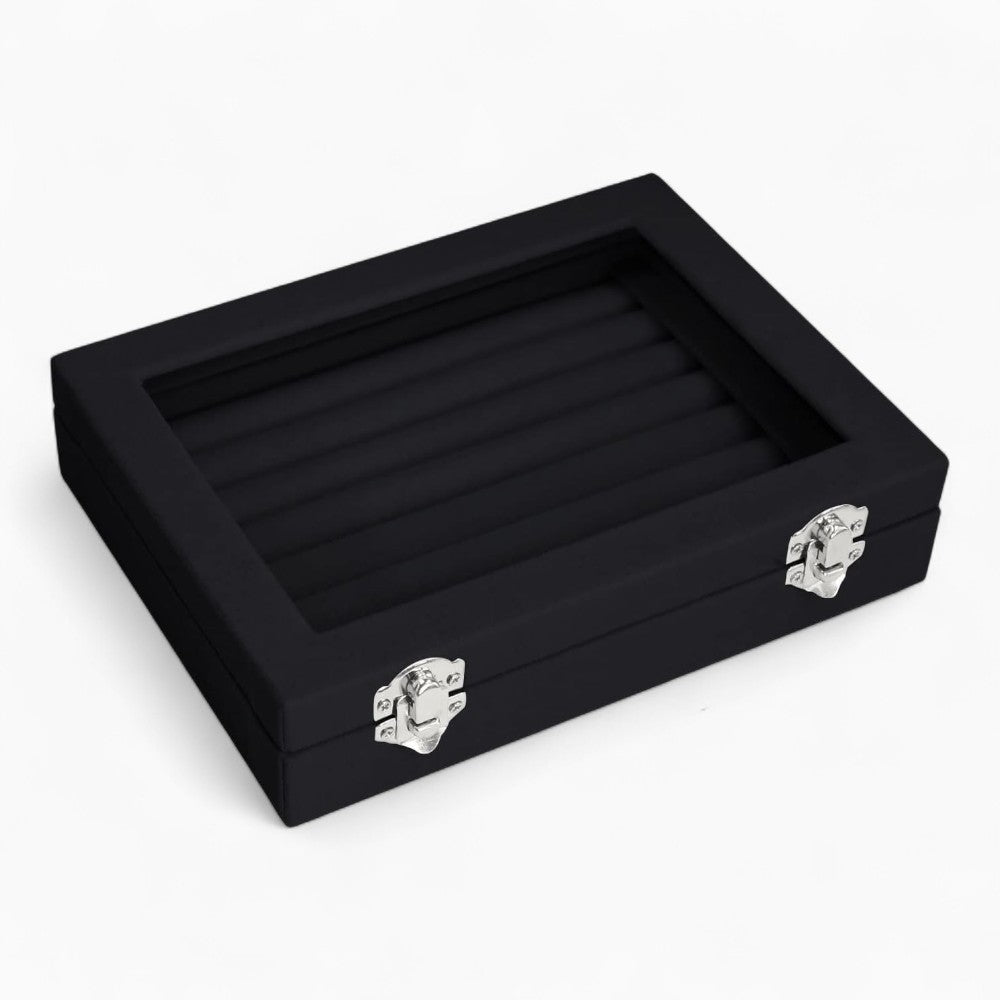 Boîte À Bijoux En Velours Pour Bagues