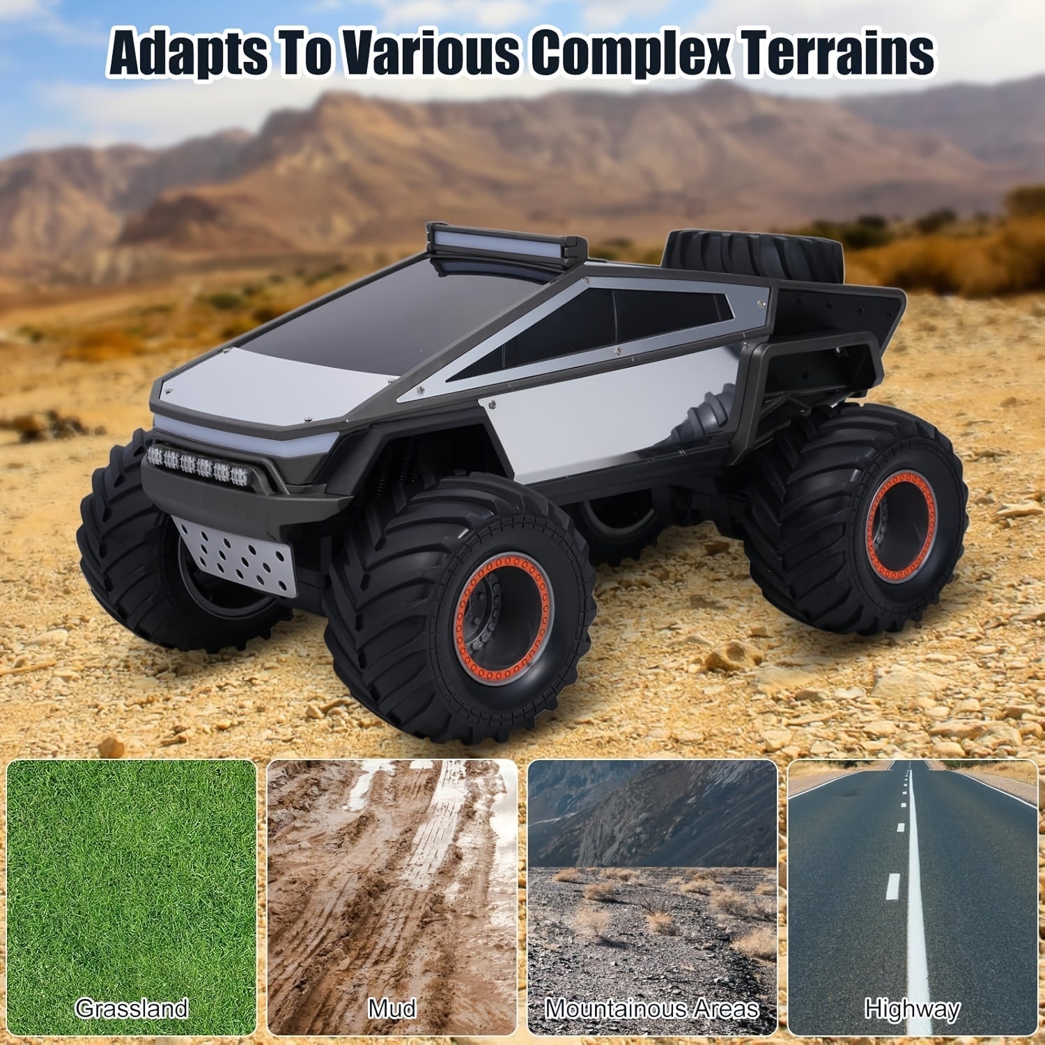 Monster truck radiocommande tout-terrain