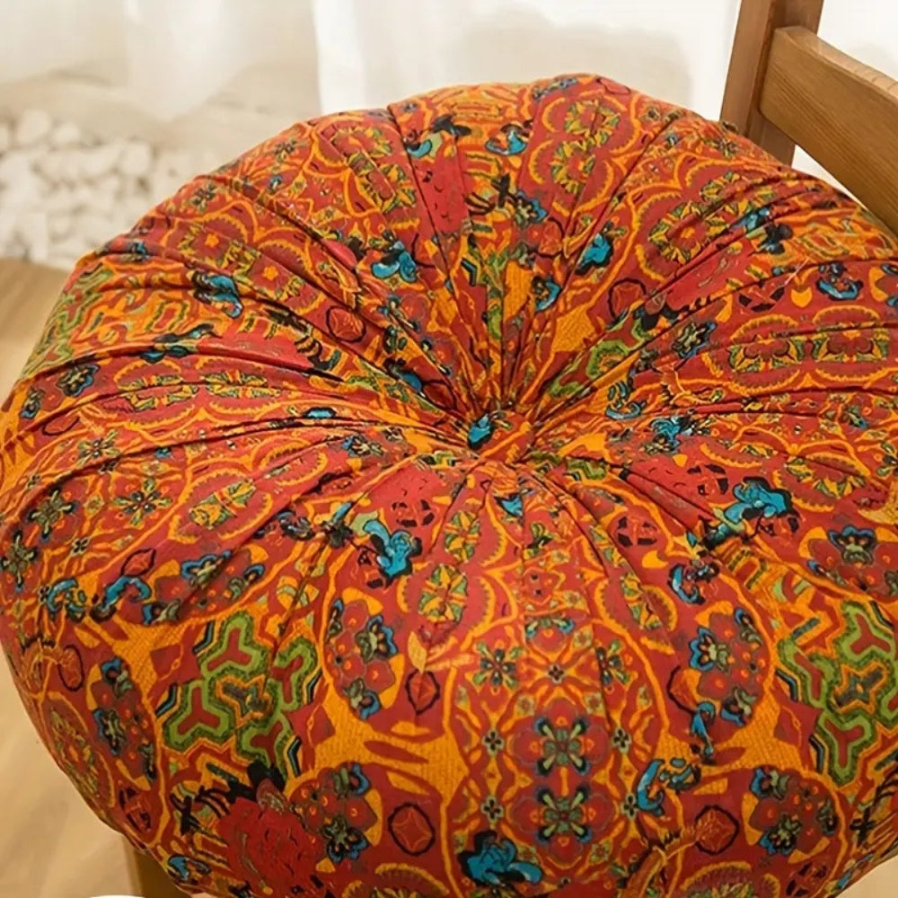 Coussin de méditation moelleux d'inspiration marocaine