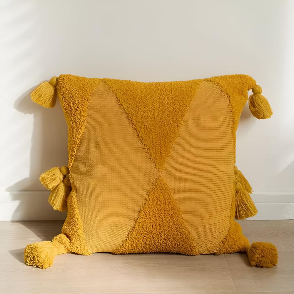 Coussins à pompons