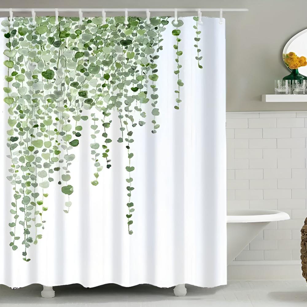 Rideau de douche lierre – 47"Wx71"L