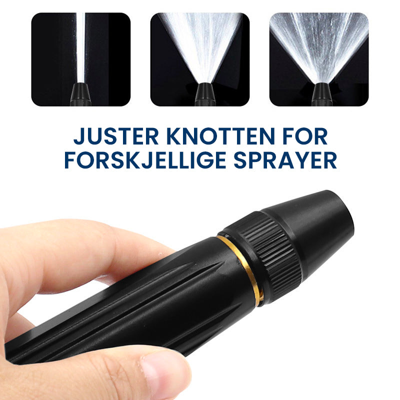Buse Métal Haute Pression pour Tuyau d'Arrosage – Jet Réglable