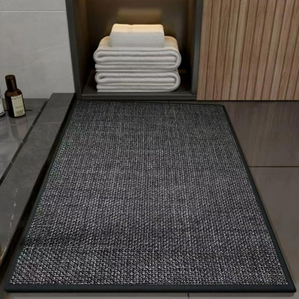 Tapis de bain antidérapant tressé Braided Comfort
