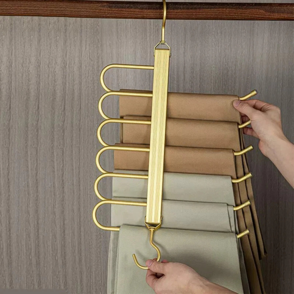Porte-pantalons gain de place Regal Gold