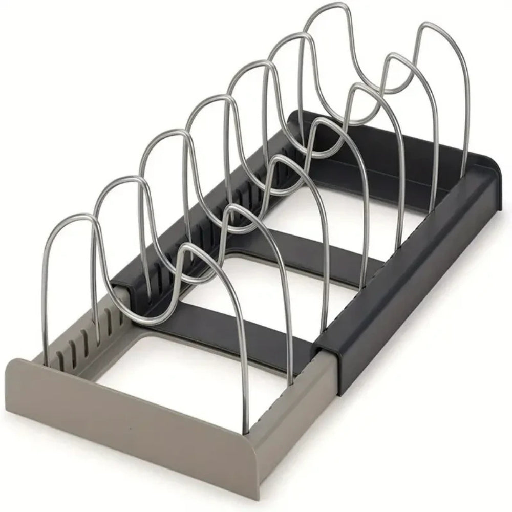 Support extensible pour casseroles et poêles