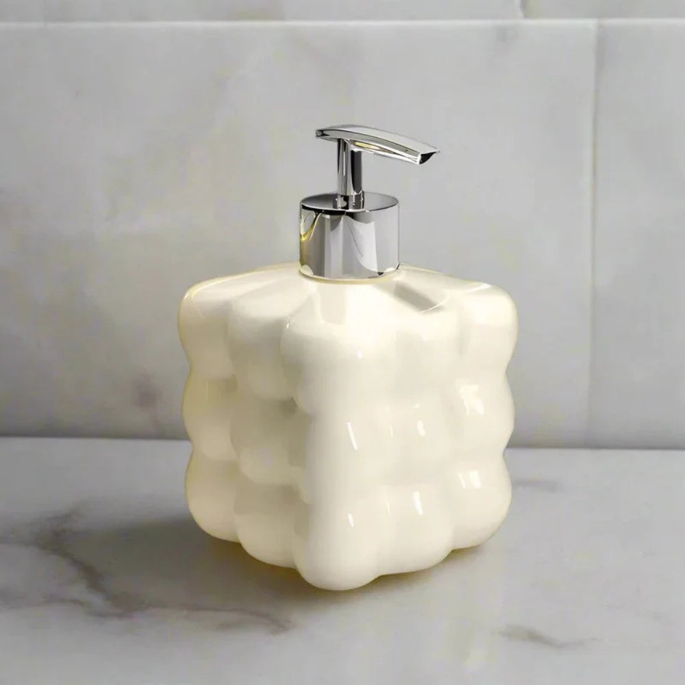 Distributeur de savon en céramique Puff Bubble