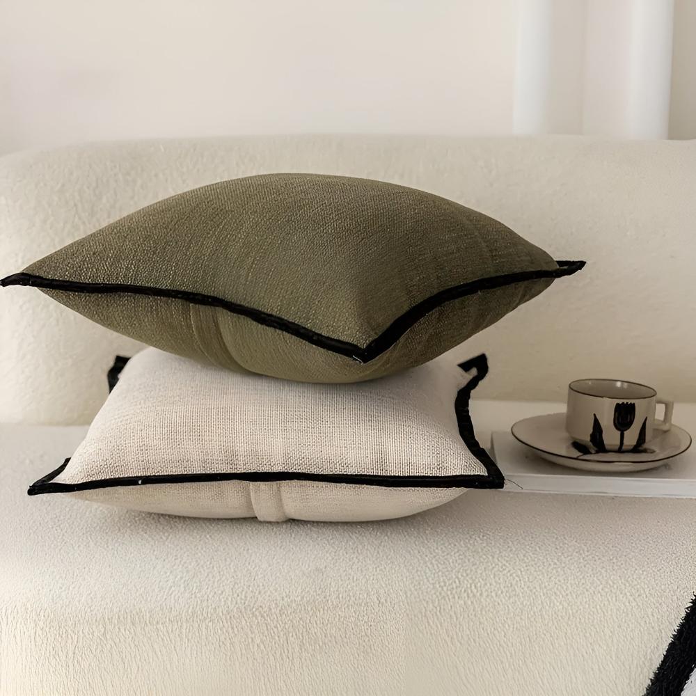 Housses de coussin d'inspiration vintage française