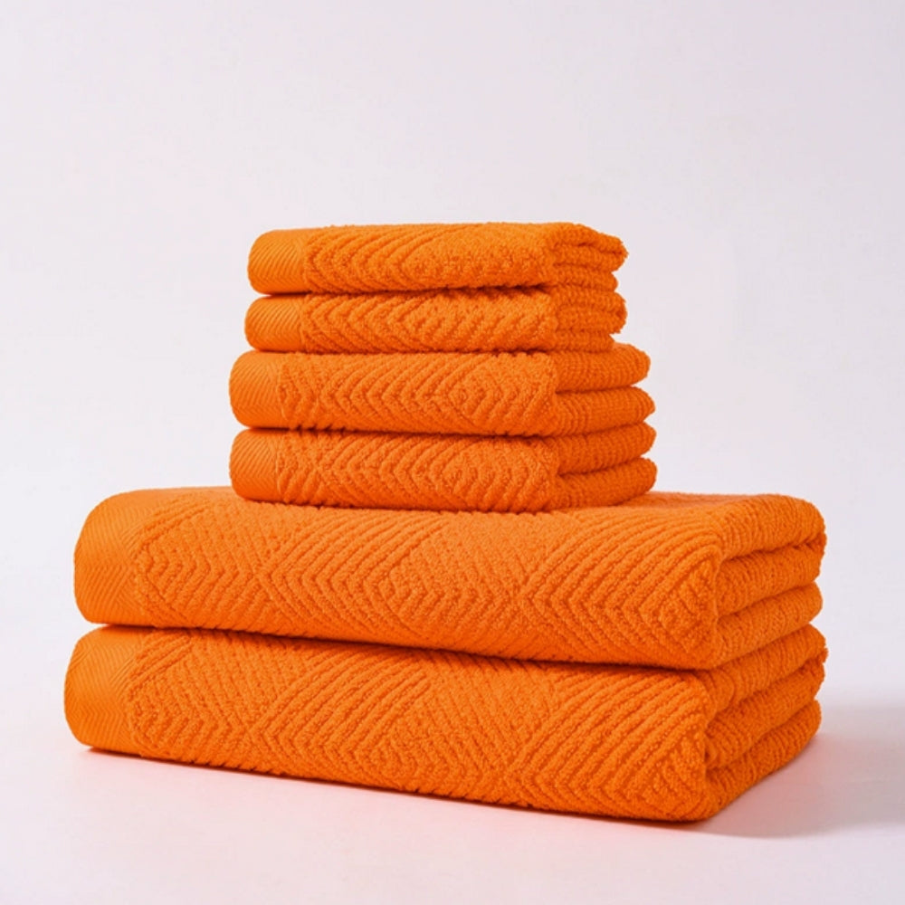 Serviettes en coton Cascade Supreme | Lot de 6