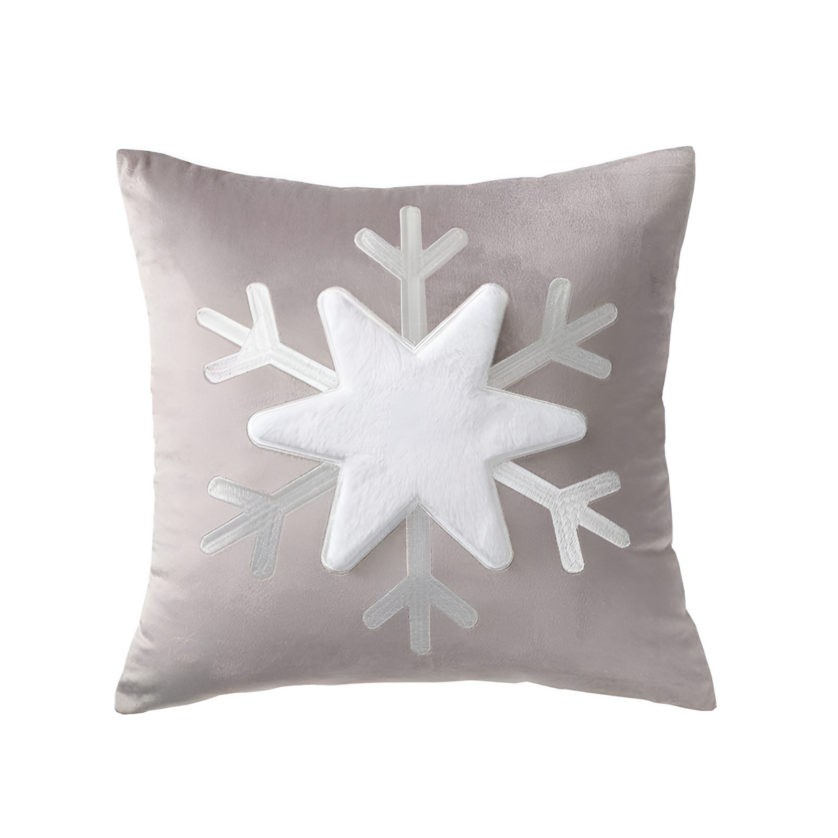 Taie d'oreiller flocon de neige