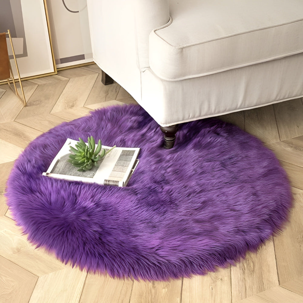 Tapis rond moelleux Cloud Soft
