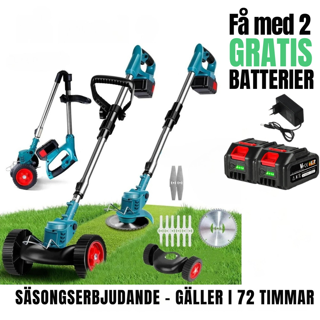 Coupe-bordures sans fil et pliable 36V