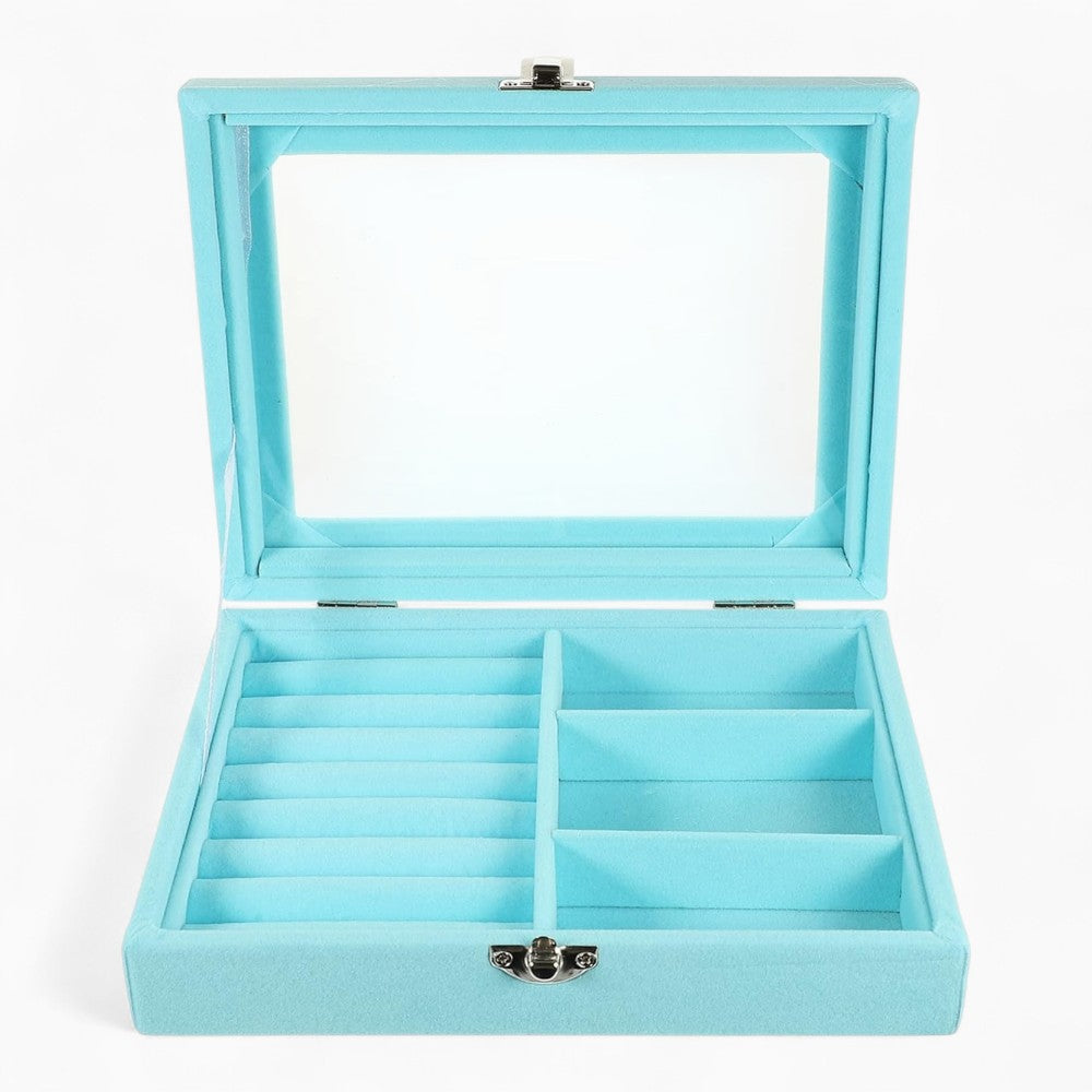 Boîte À Bijoux En Velours Pour Bagues