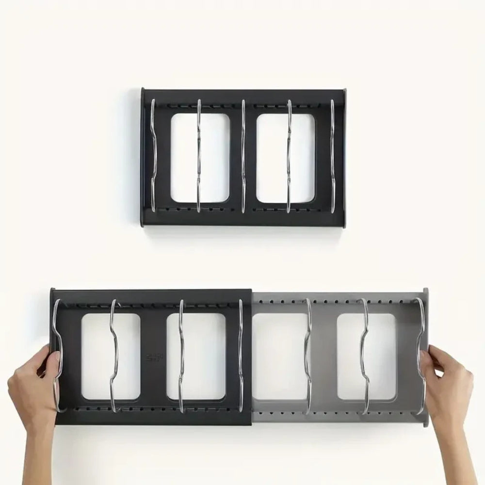 Support extensible pour casseroles et poêles