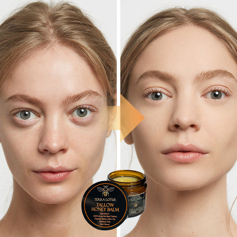 Crème Visage au Suif de Bœuf, Cire d'Abeille & Miel – Soin Nourrissant