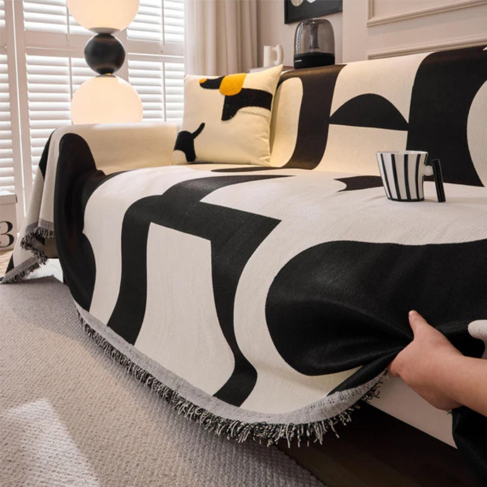 Housse de canapé en chenille Harper Luxe