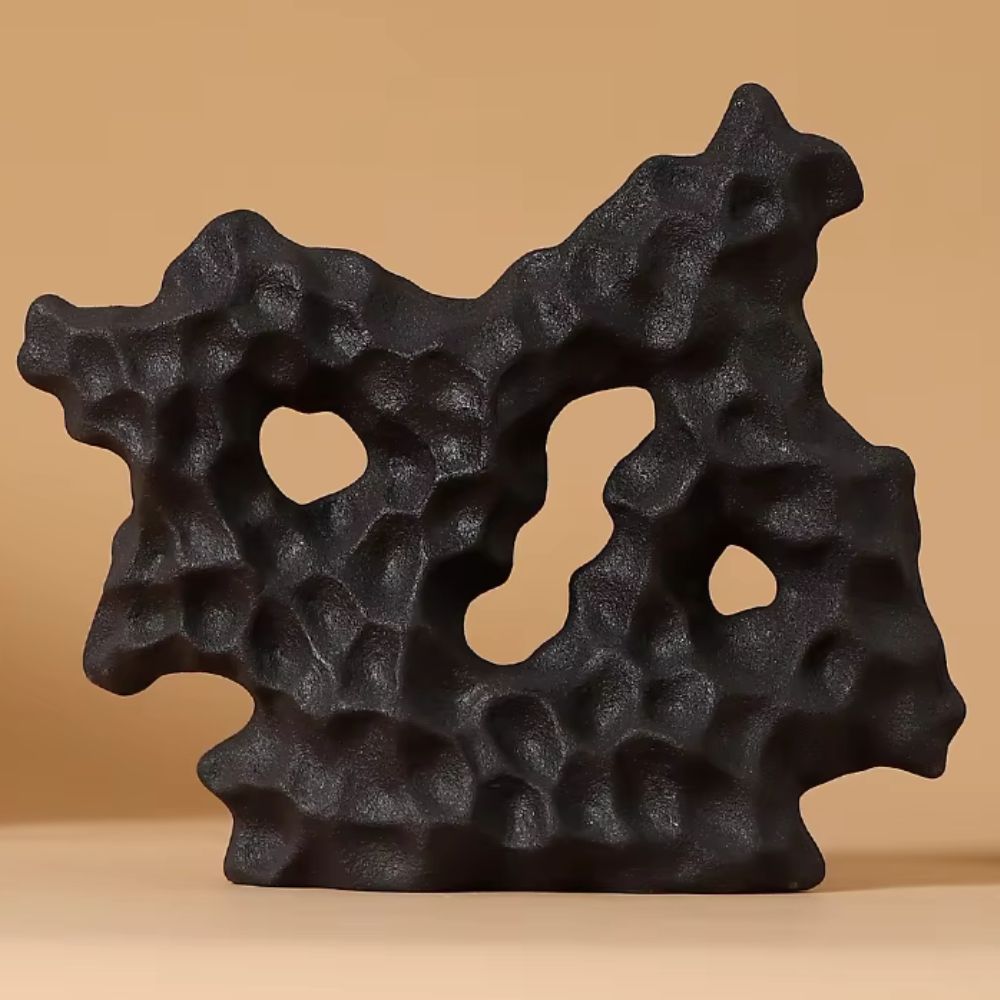 Sculpture corail en céramique