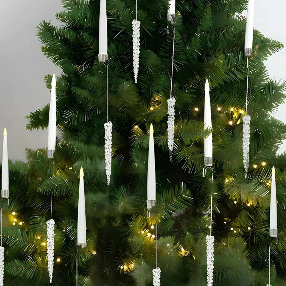 Bougies de Noel a LED vacillantes