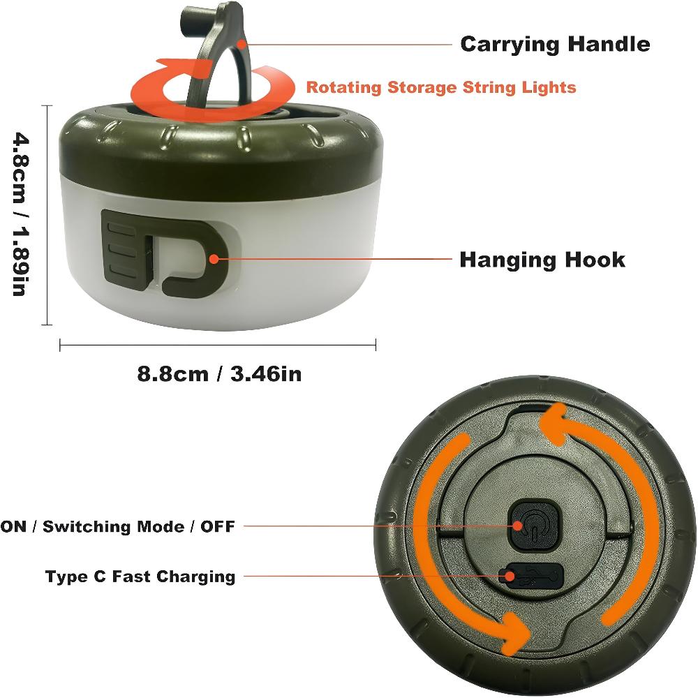 Guirlande de camping enroulable Roll & Glow