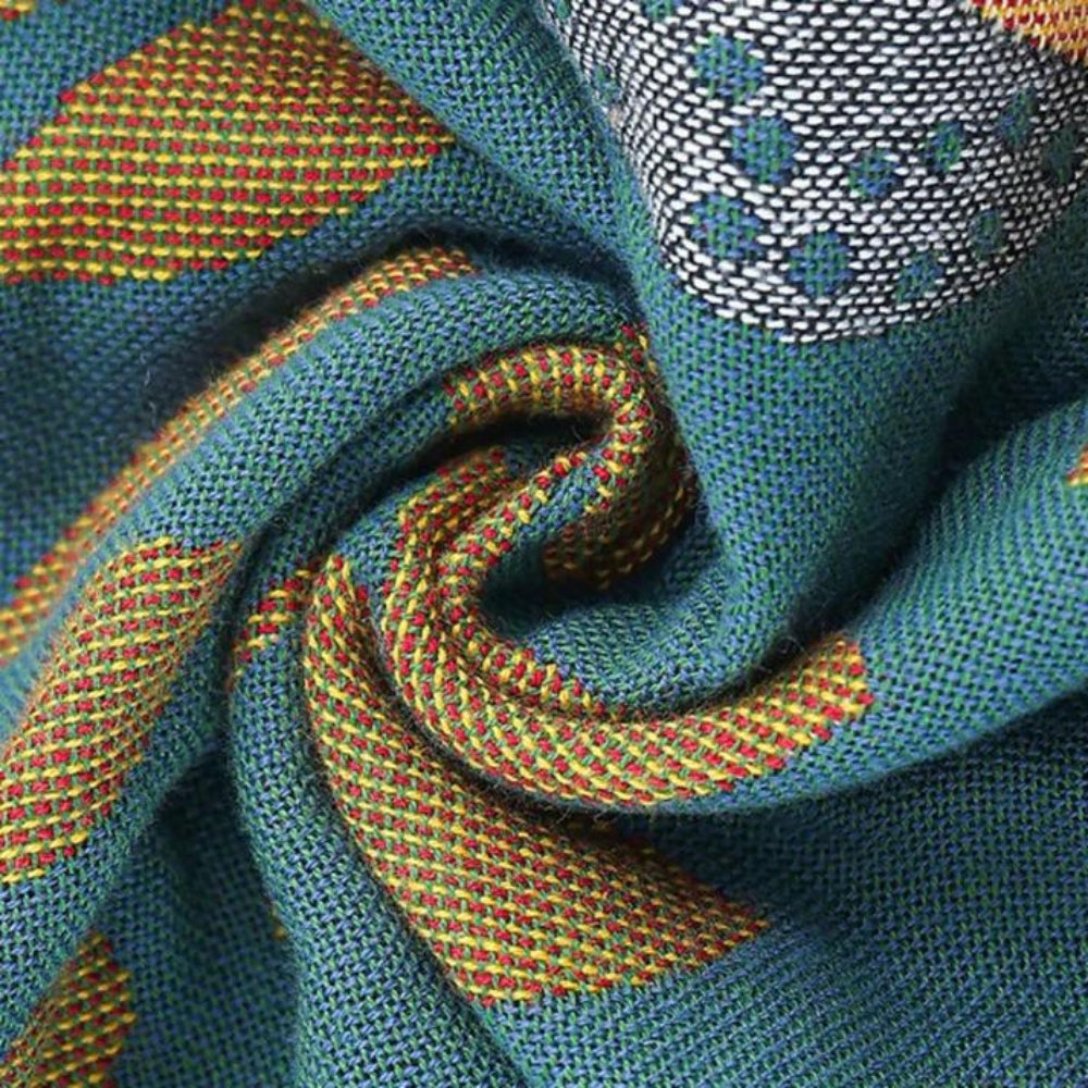 Taies d'oreiller en gaze de coton oiseaux scandinaves (2 pièces)