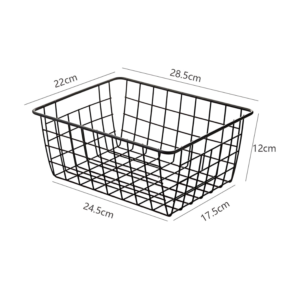 Panier de rangement en fil métallique
