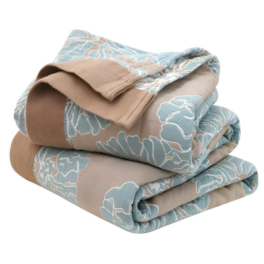 Plaid en coton Botanical Bliss
