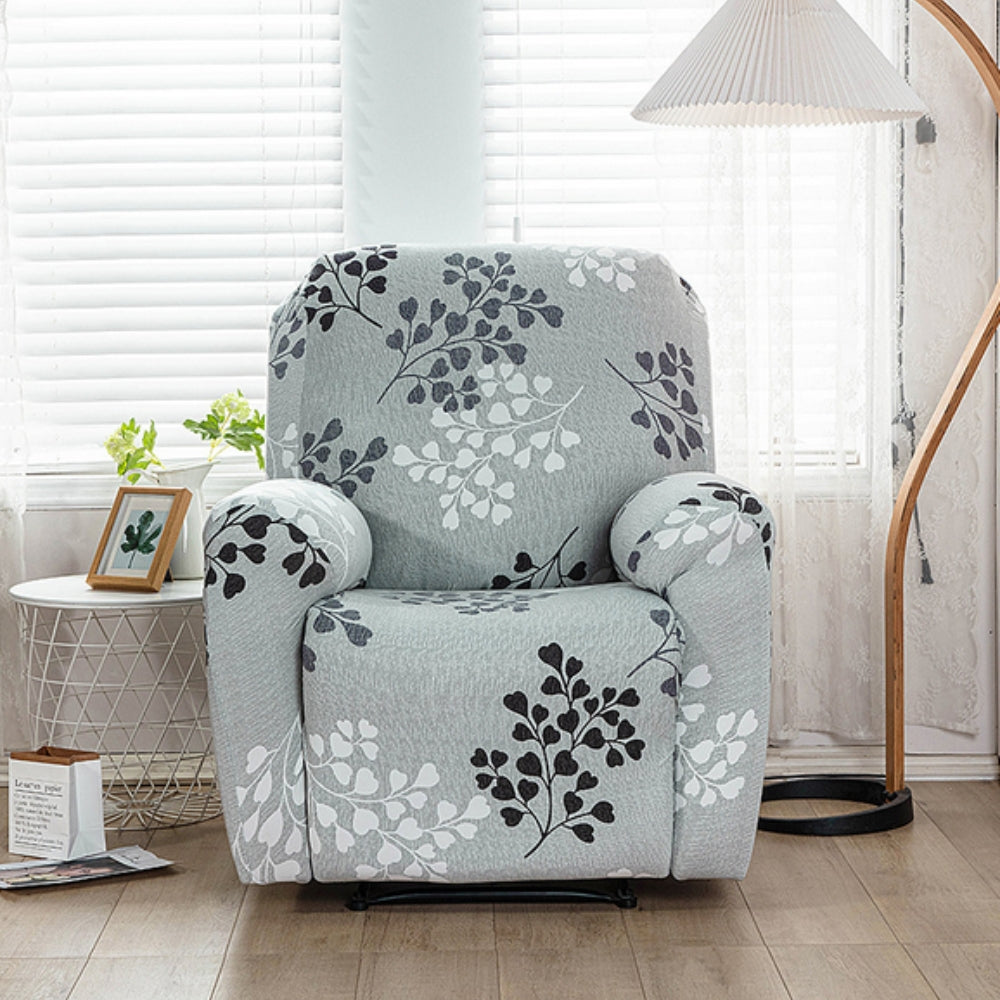 Housse de fauteuil relax à fleurs