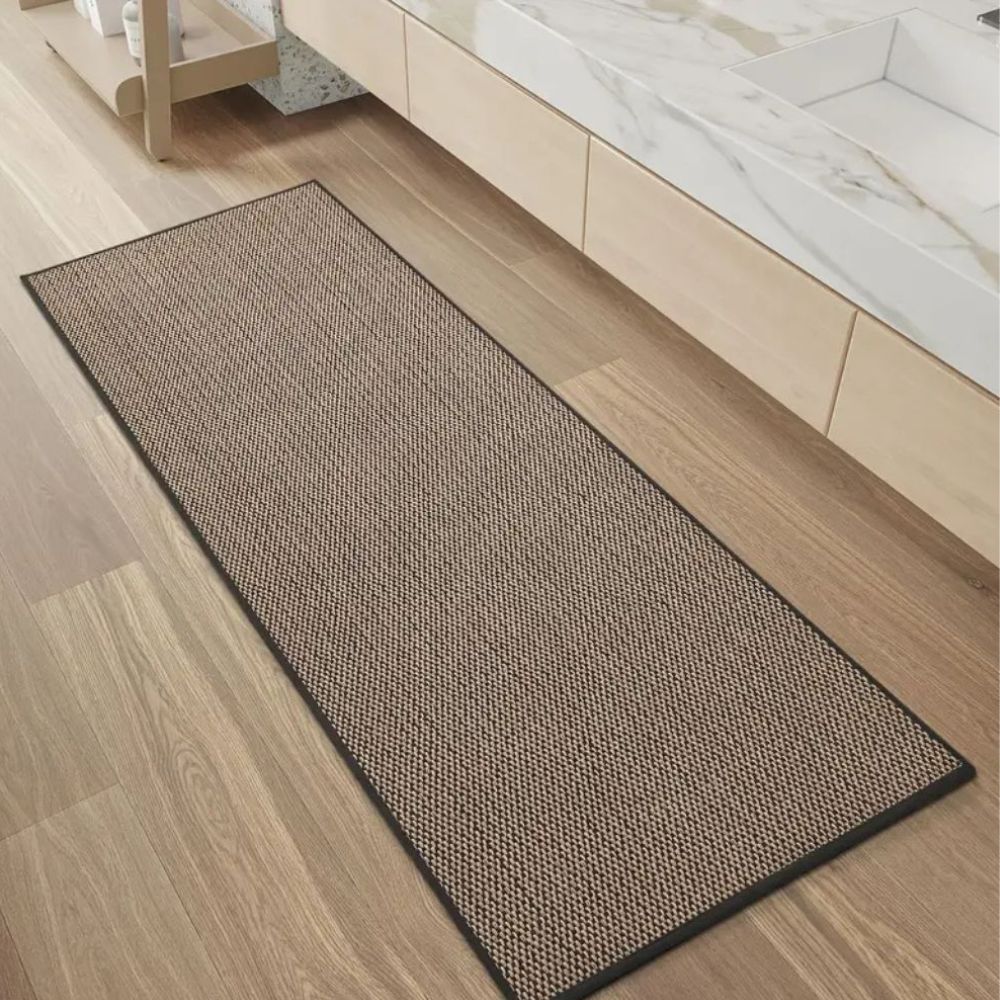 Tapis de bain antidérapant tressé Braided Comfort