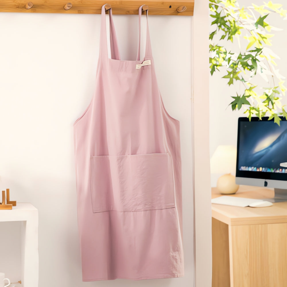 Tablier minimaliste à bretelles croisées